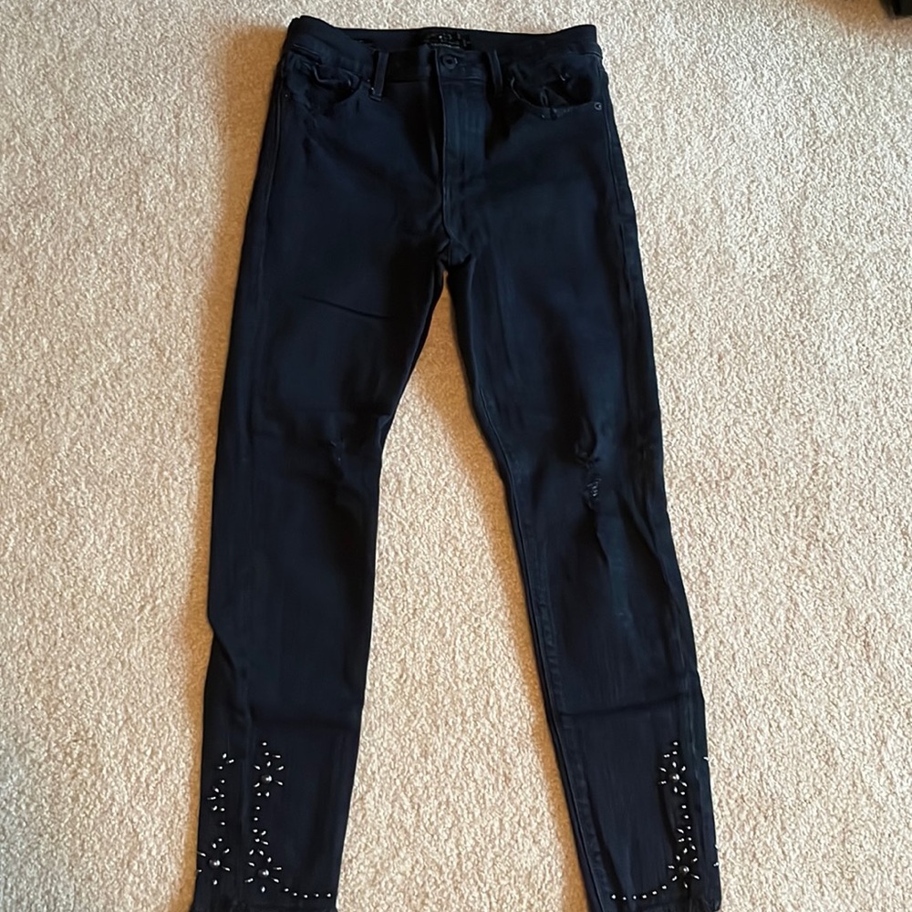 Lucky Brand black skinny jeans
